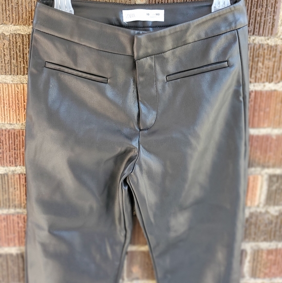 Kids Zara 'leather' pants - Picture 2 of 7